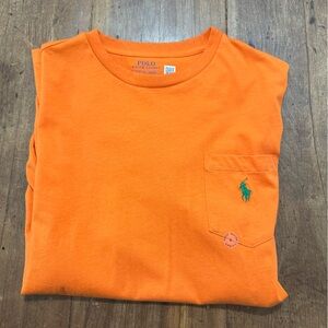 Polo Ralph Lauren Men's Vibrant Orange Tee